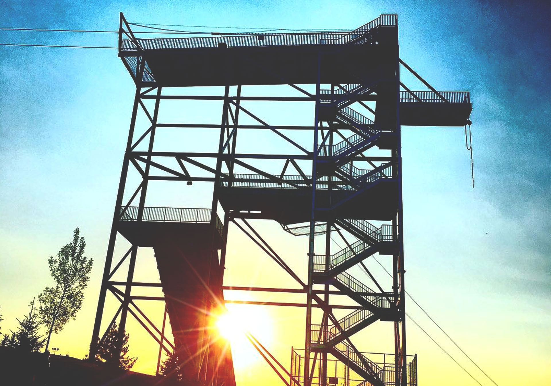 Big jumps from Free Fall at WinSport (Photo credit: @jtradeke on Instagram).