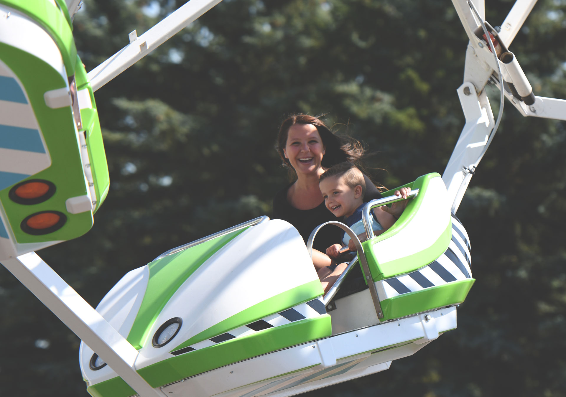 The Adrenaline Test Zone at Calaway Park