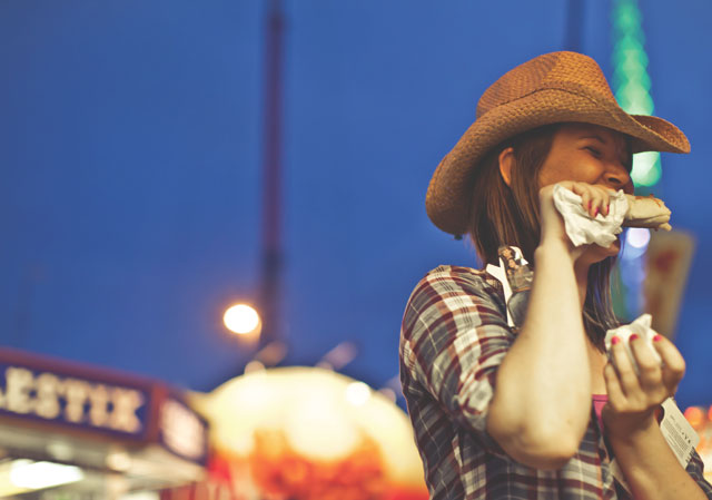 Take your pick from the outrageous eats at the Calgary Stampede.