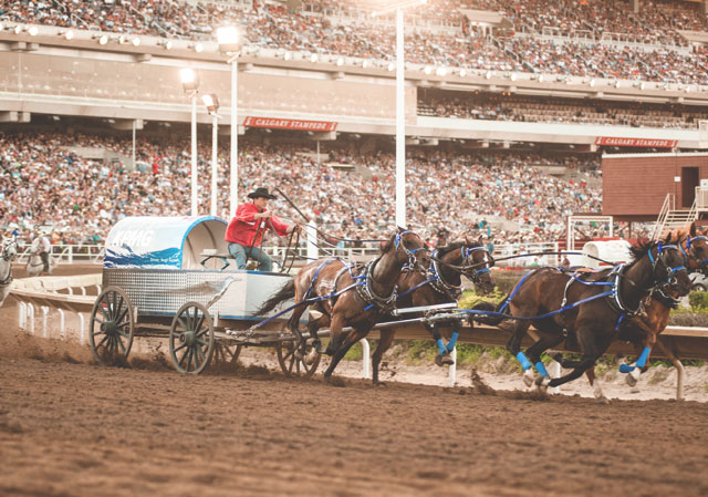 The GMC Rangeland Derby is high energy entertainment.