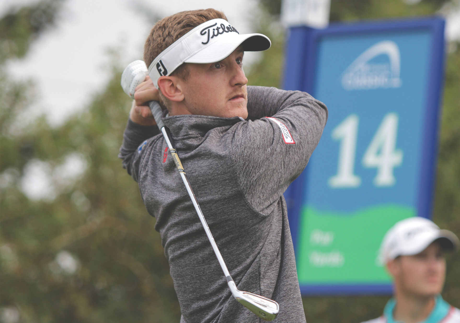 Golfer Jared Du Toit at the ATB Financial Classic.