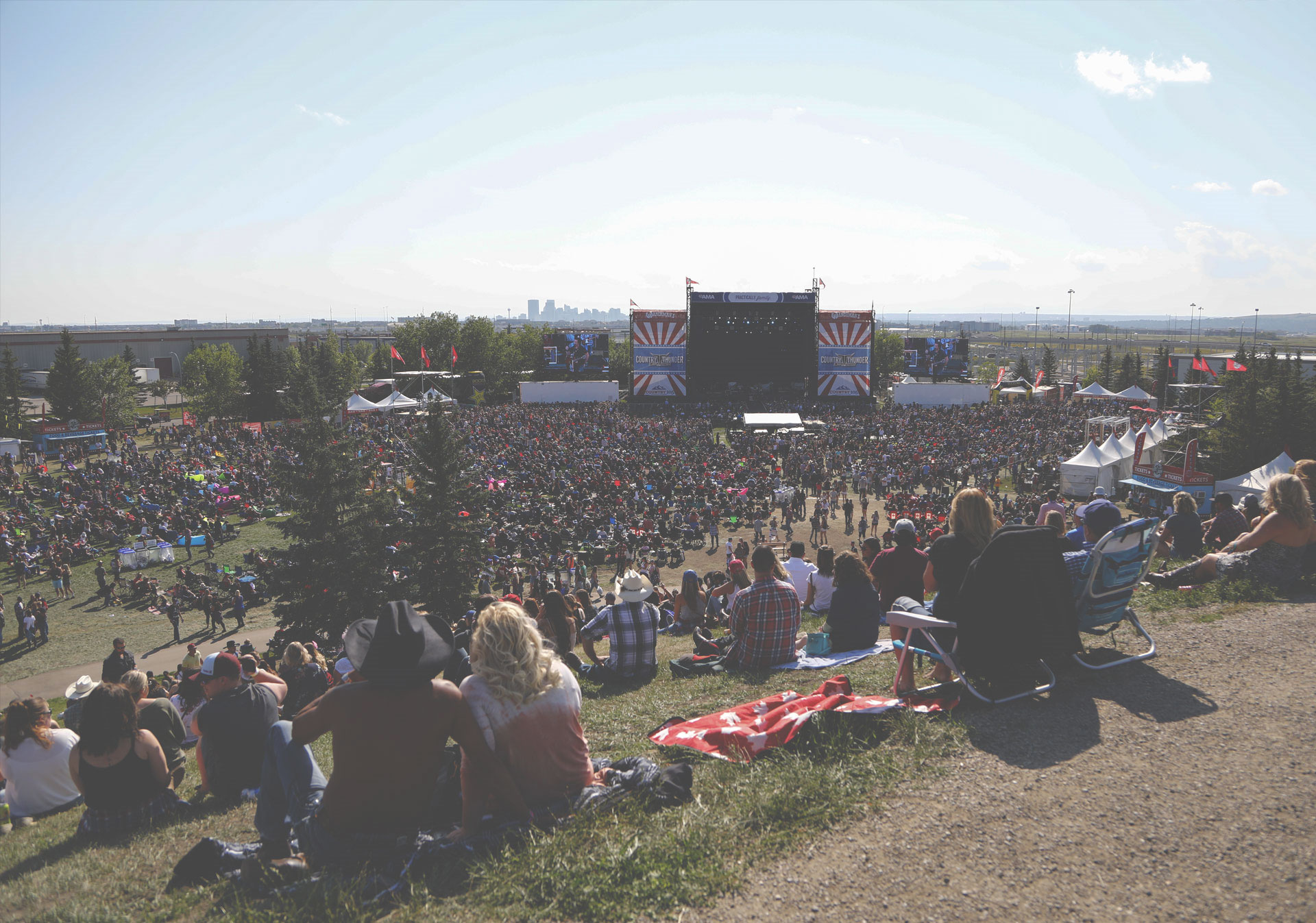 Listen to amazing music at Country Thunder Music Festival.