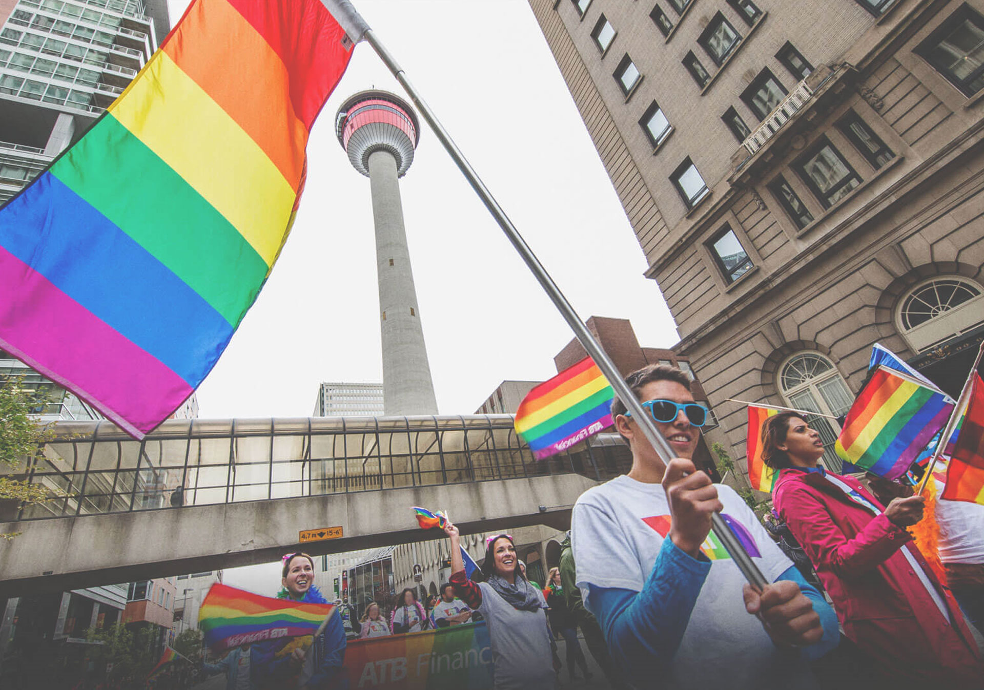 Celebrate LGBT equality and diversity during Calgary Pride. (Photo credit: Neil Zeller)