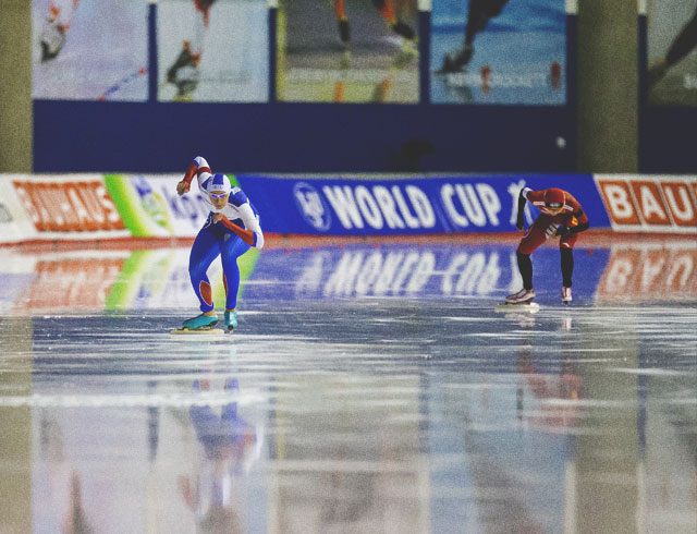 Speed Skating Olympic Oval