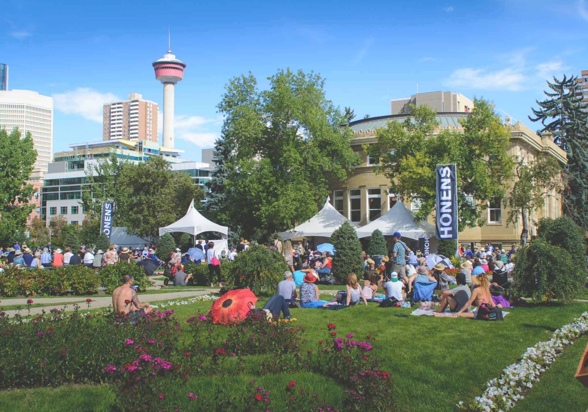 Open Air in Central Memorial Park.