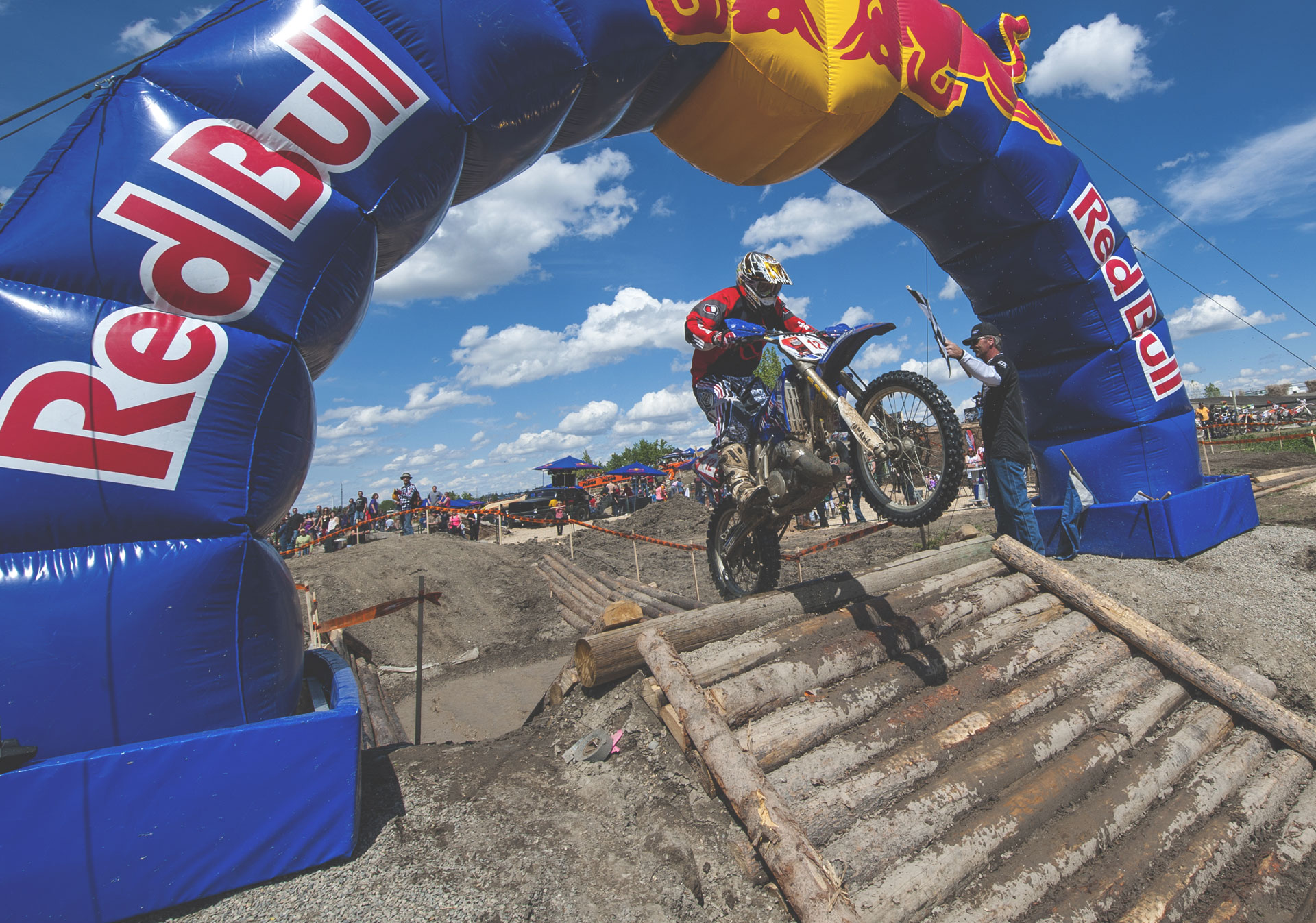 Experience the thrill of live motocross action