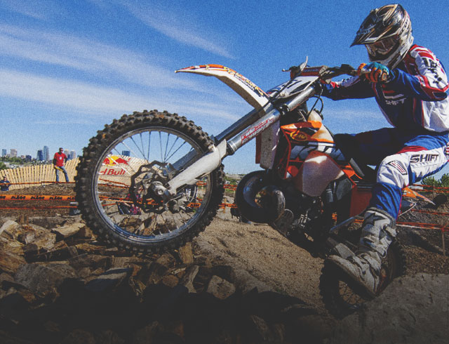 Motocross Action in Calgary