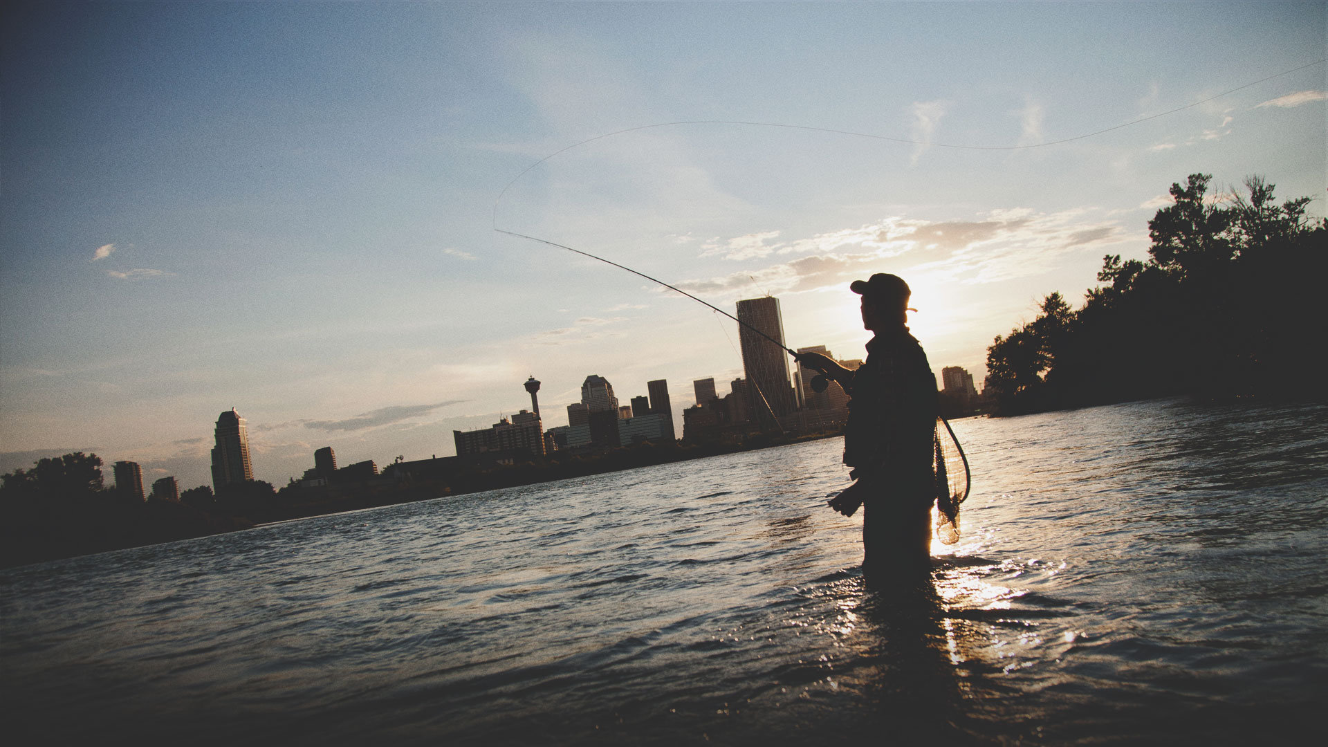 Fishing on the Bow