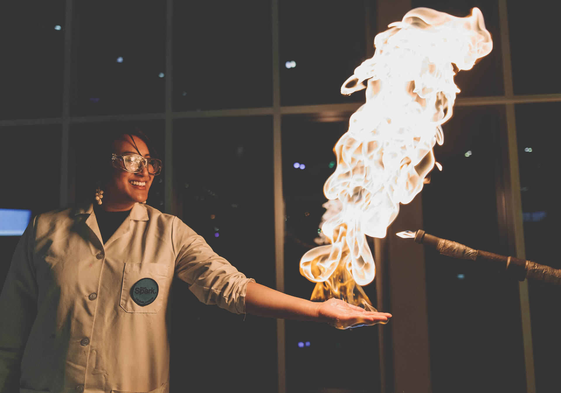 TELUS Spark Science Centre Fire