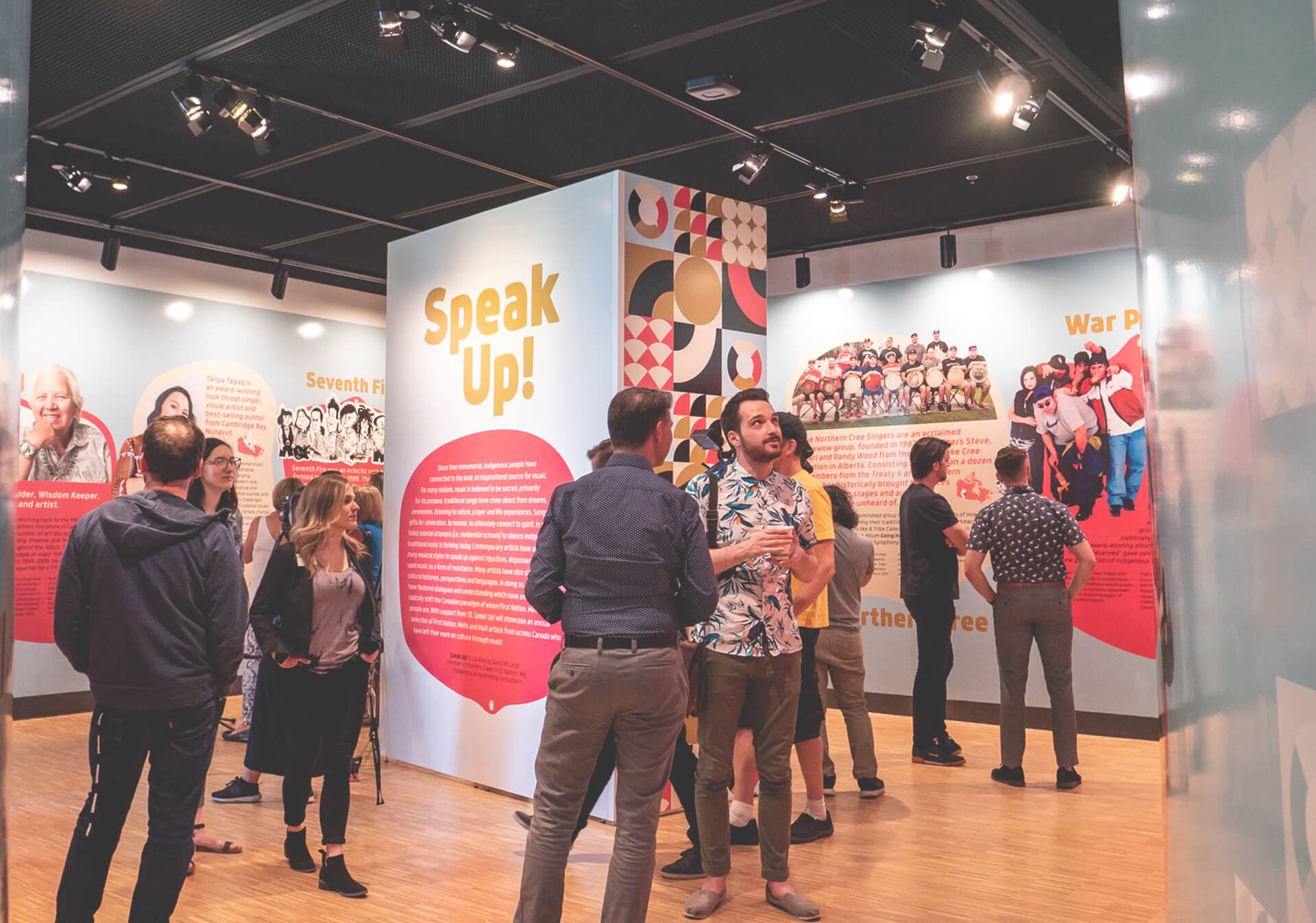 Speak Up! at Studio Bell, home of the National Music Centre