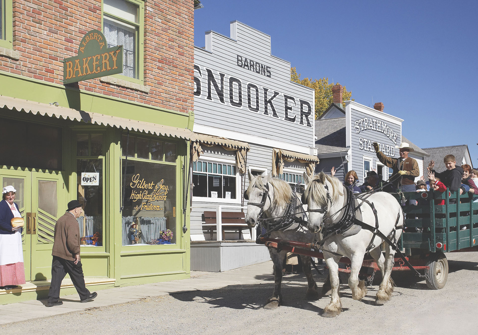 Main Street at Heritage Park