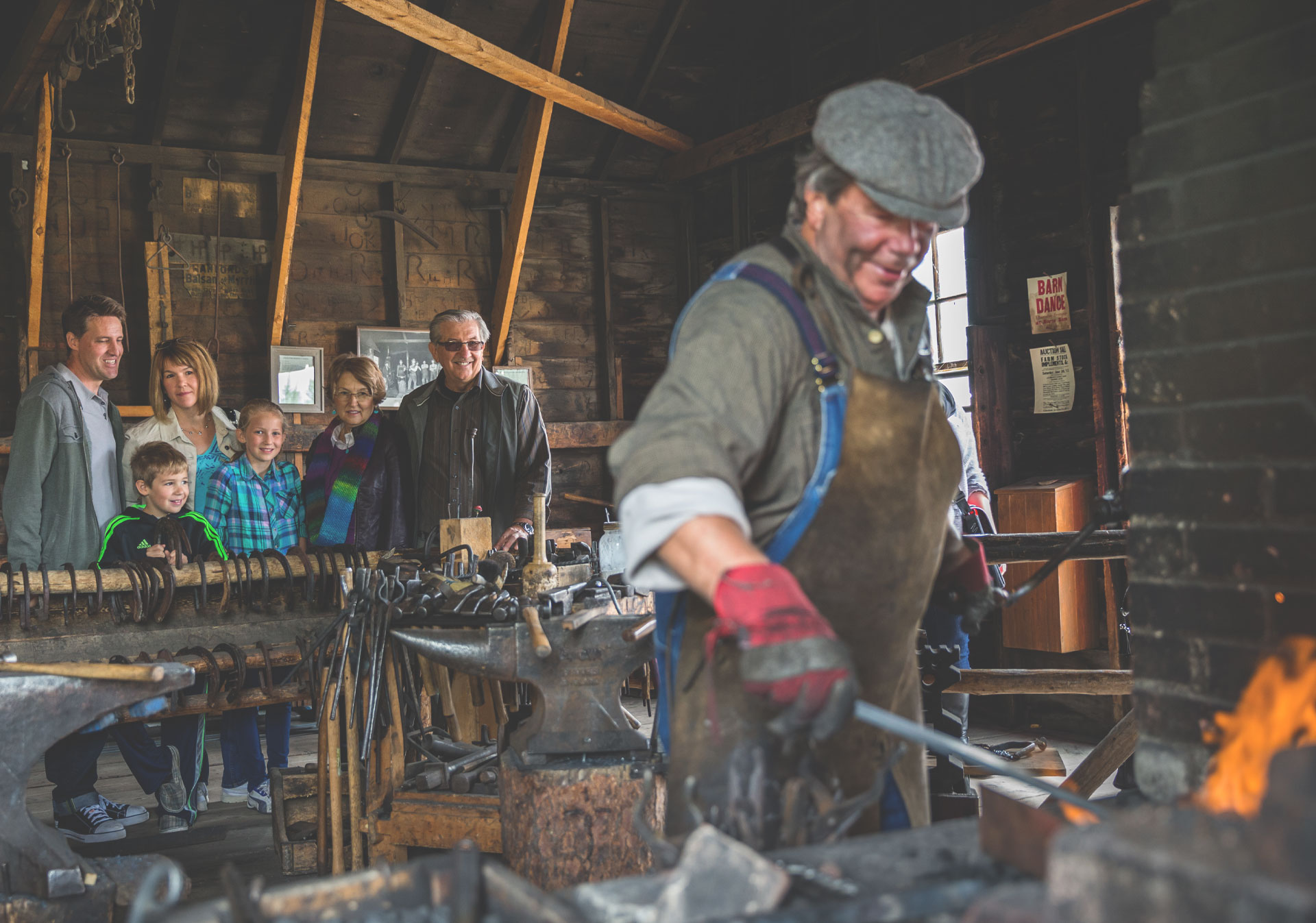 Blacksmith Shop at Heritage Park