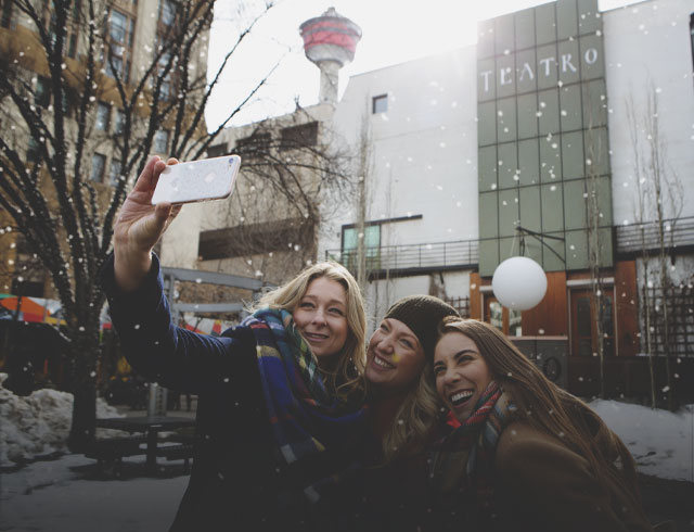 Teatro Calgary winter