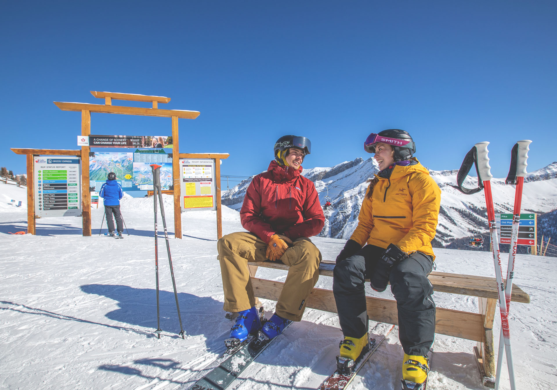 Lake Louise Ski Resort (Photo credit: Travel Alberta/John Price).Lake Louise Ski Resort (Photo credit: Travel Alberta/John Price).