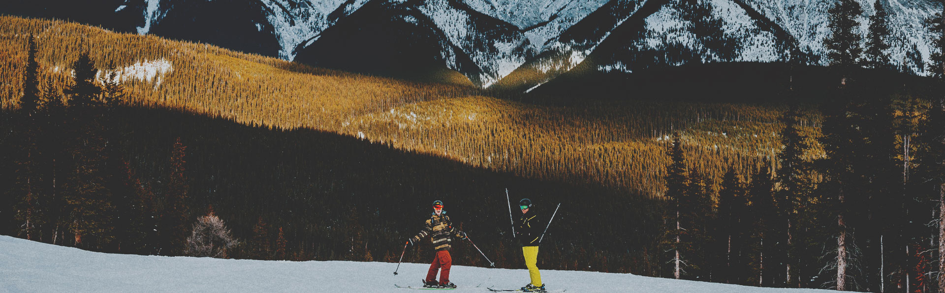 Skiing the Rocky Mountains