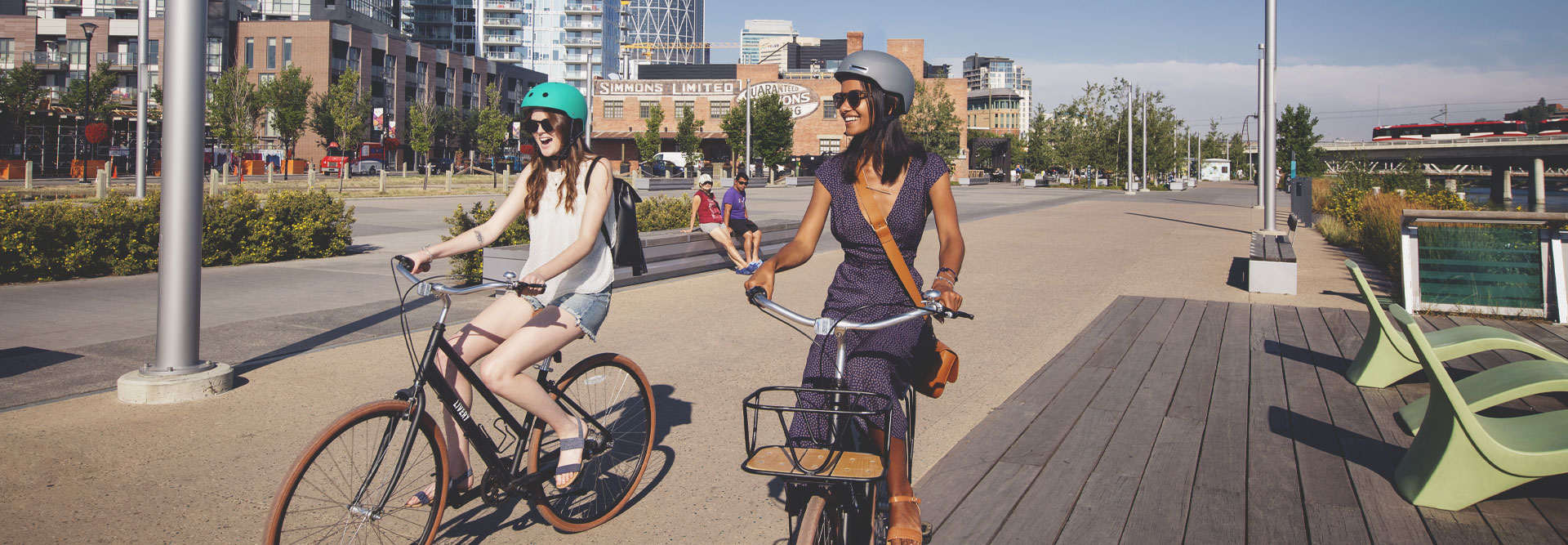 Biking in Calgary