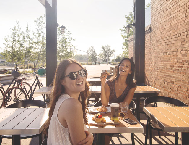 Cafés With Patios