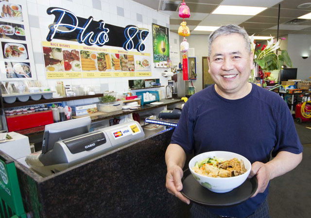Pho 88 Noodle House on International Avenue.