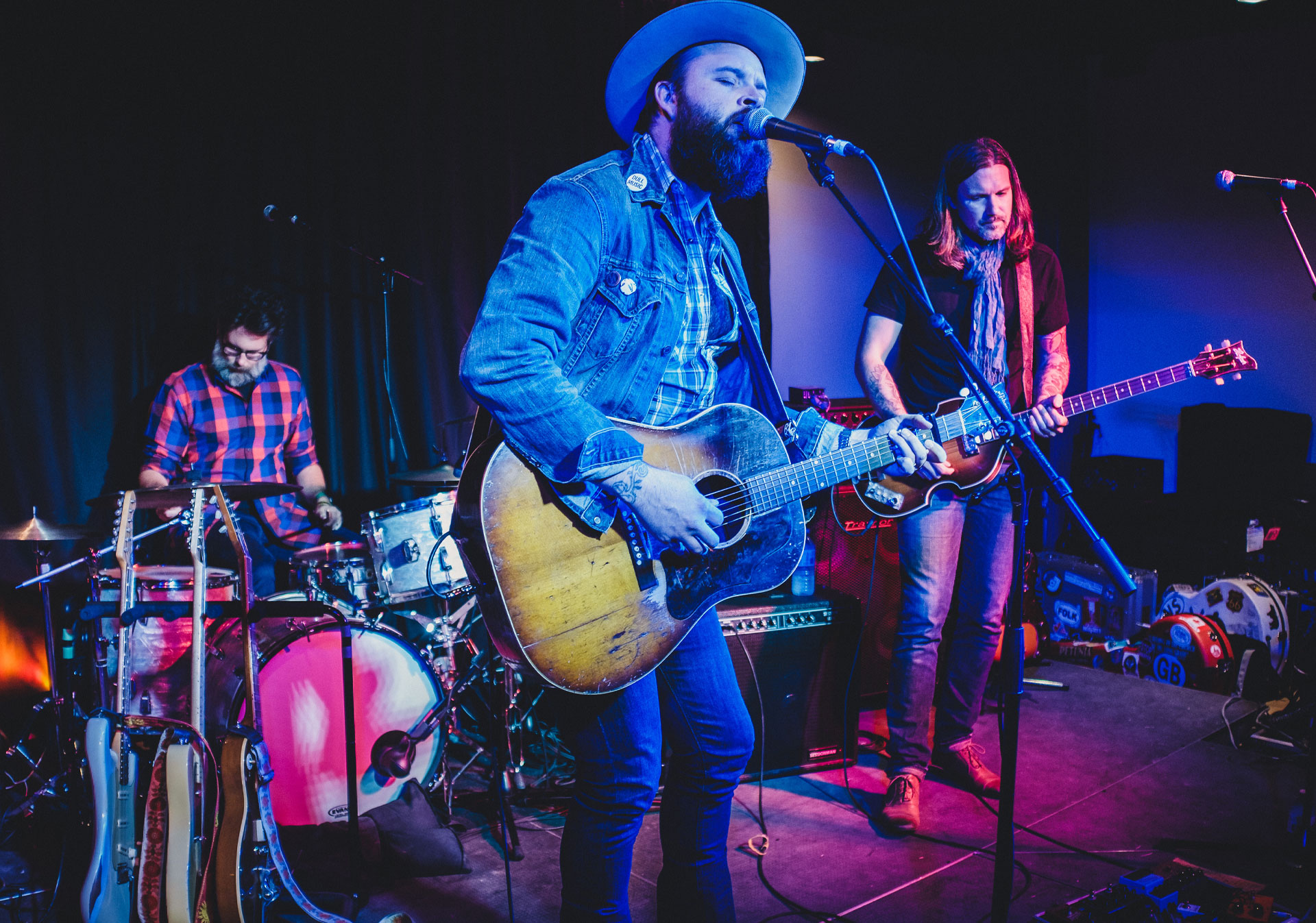 Live band playing at the King Eddy in Calgary