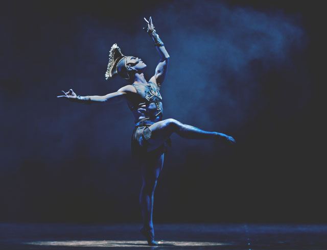Viewing a dance performance in Calgary