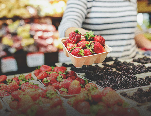 Calgary Farmer's Market Fresh Berries