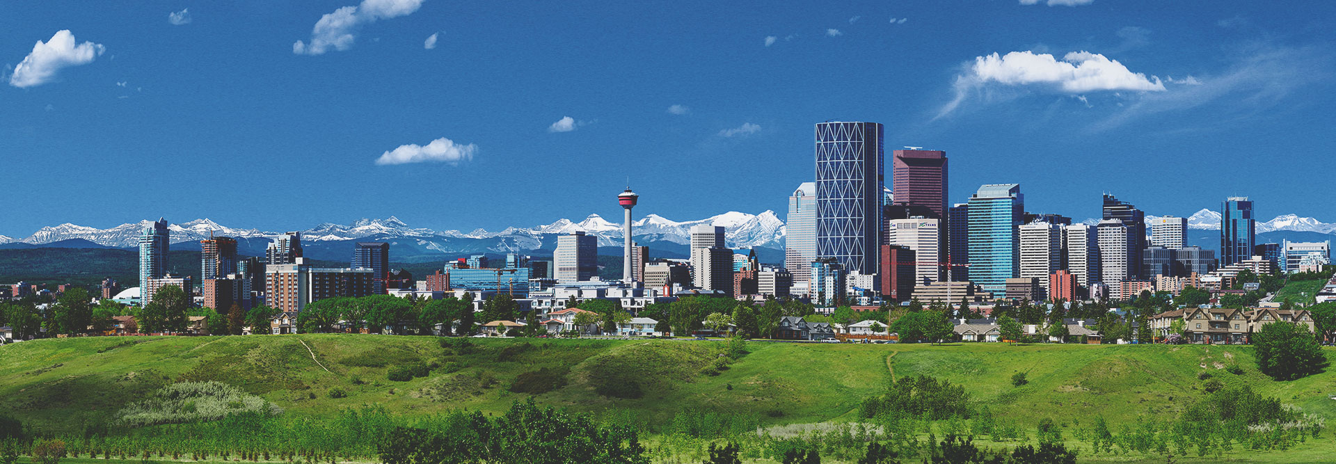 Calgary downtown skyline
