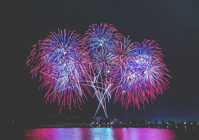 Fireworks at GlobalFest