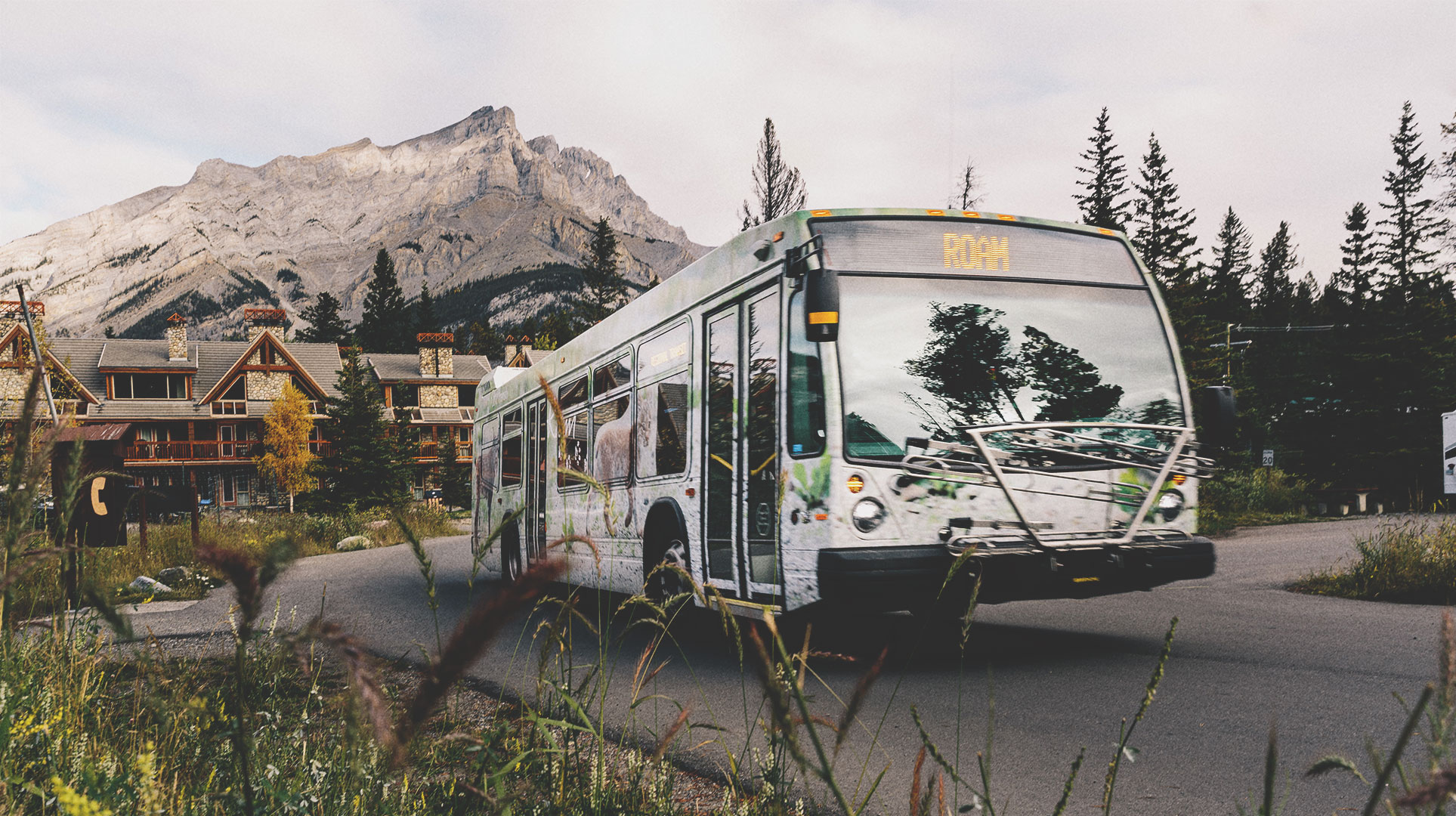 On-It Transit Bus in Banff