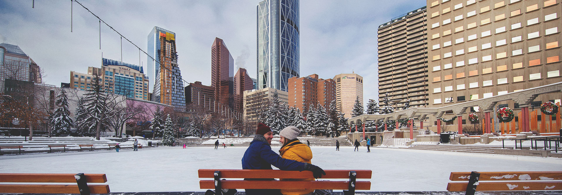 Olympic Plaza in Calgary