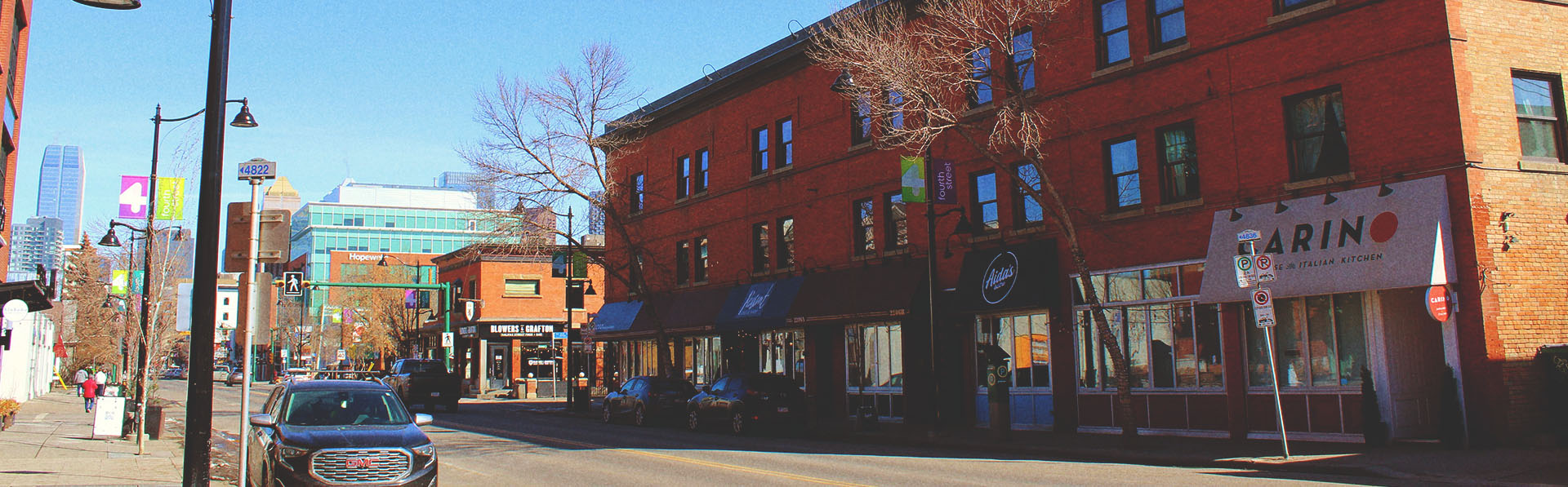 4th Street in Calgary's Mission Neighbourhood