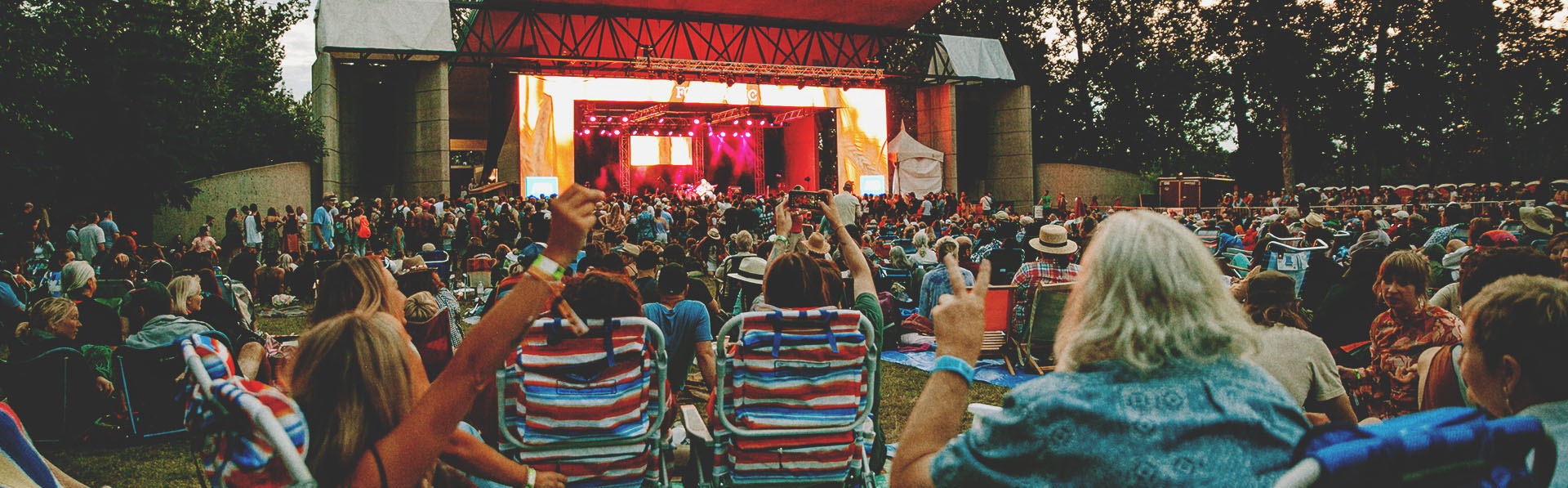 Crowd at Calgary Folk Music Festival