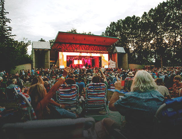 Crowd at Calgary Folk Music Festival