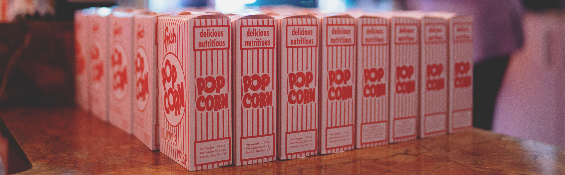 popcorn at The Plaza Theatre