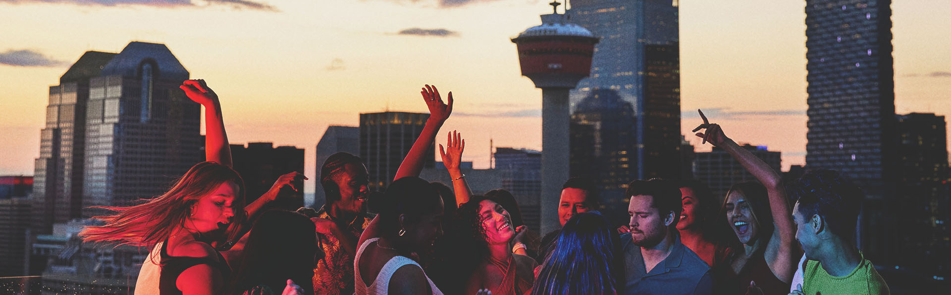 Rooftop party at the Beltline Calgary