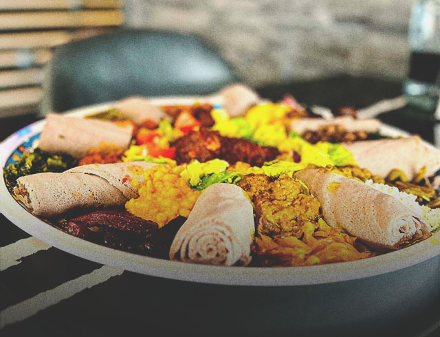 Habesha - Mahberawi platter