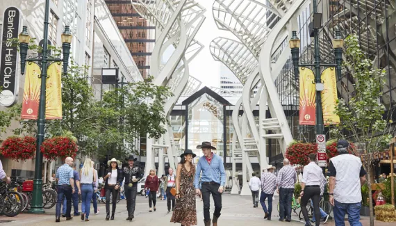 Stephen Ave Downtown Calgary