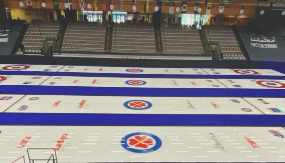 Curling Canada bubble in Calgary at WinSport