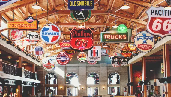 Gasoline Alley at Heritage Park