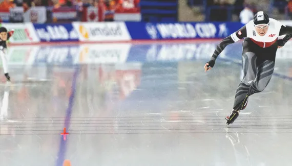 Winter World Cups and Championships Speed Skating