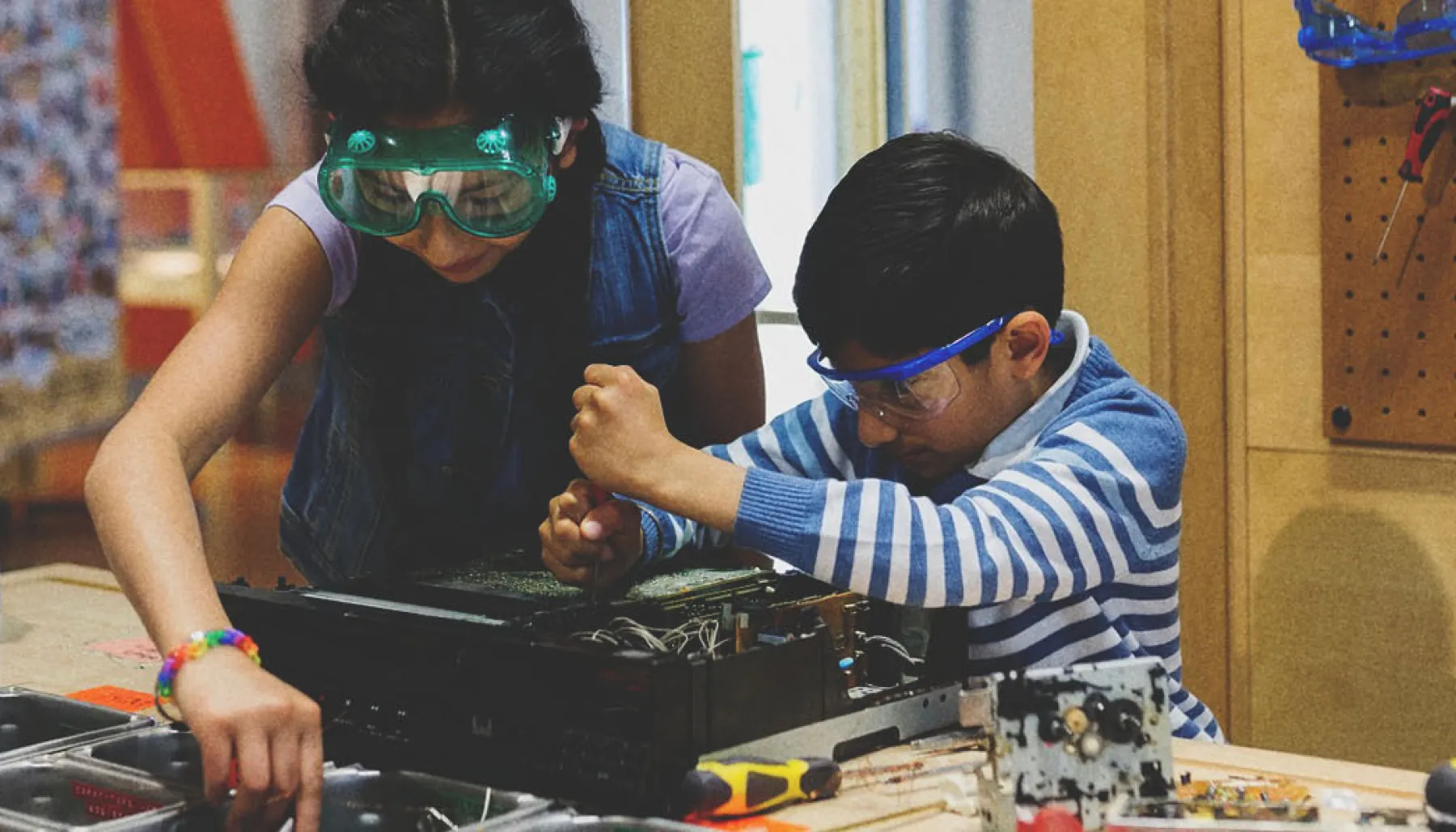 Children playing at TELUS Spark Science Centre