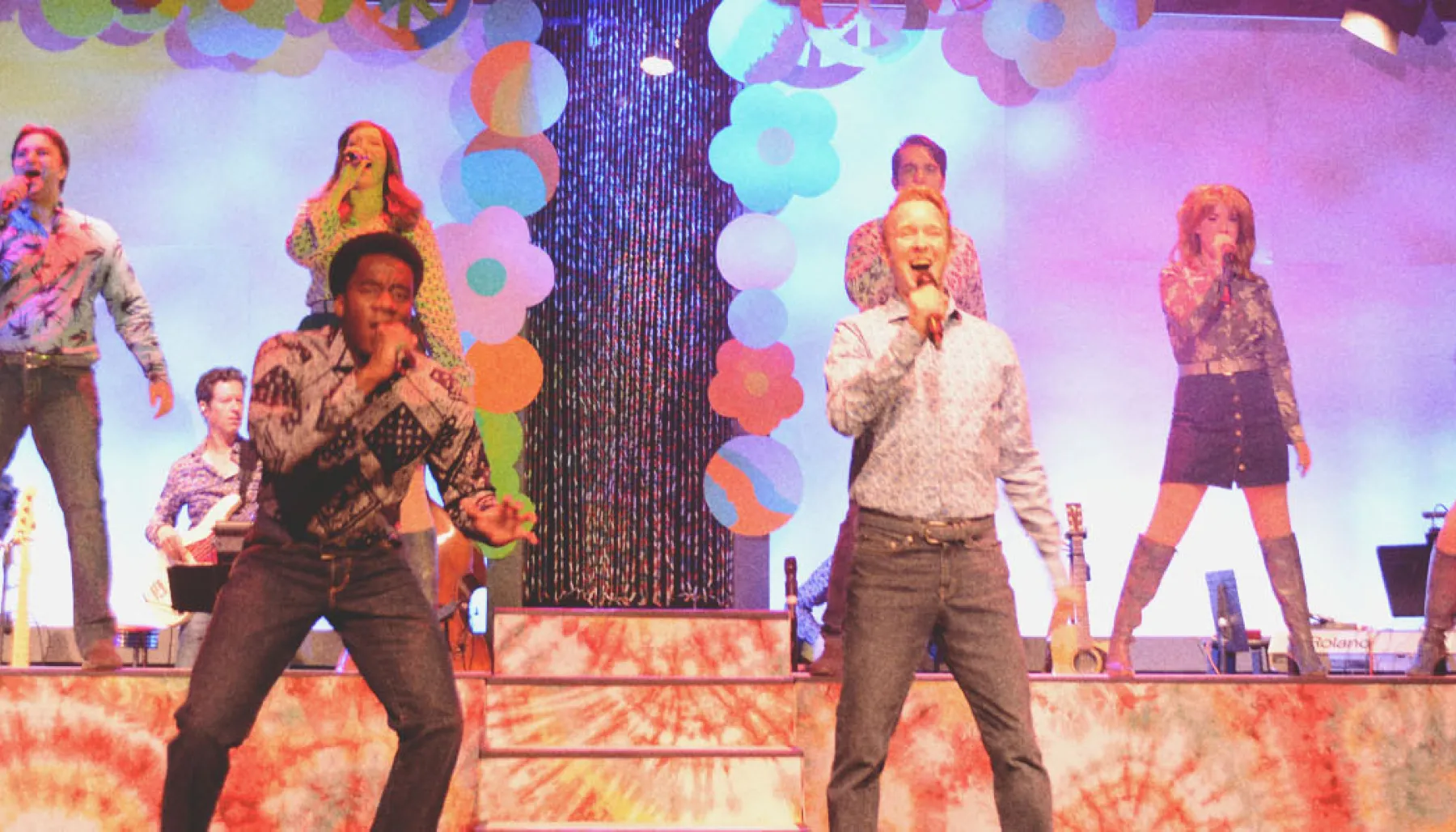 performers onstage at Stage West Theatre