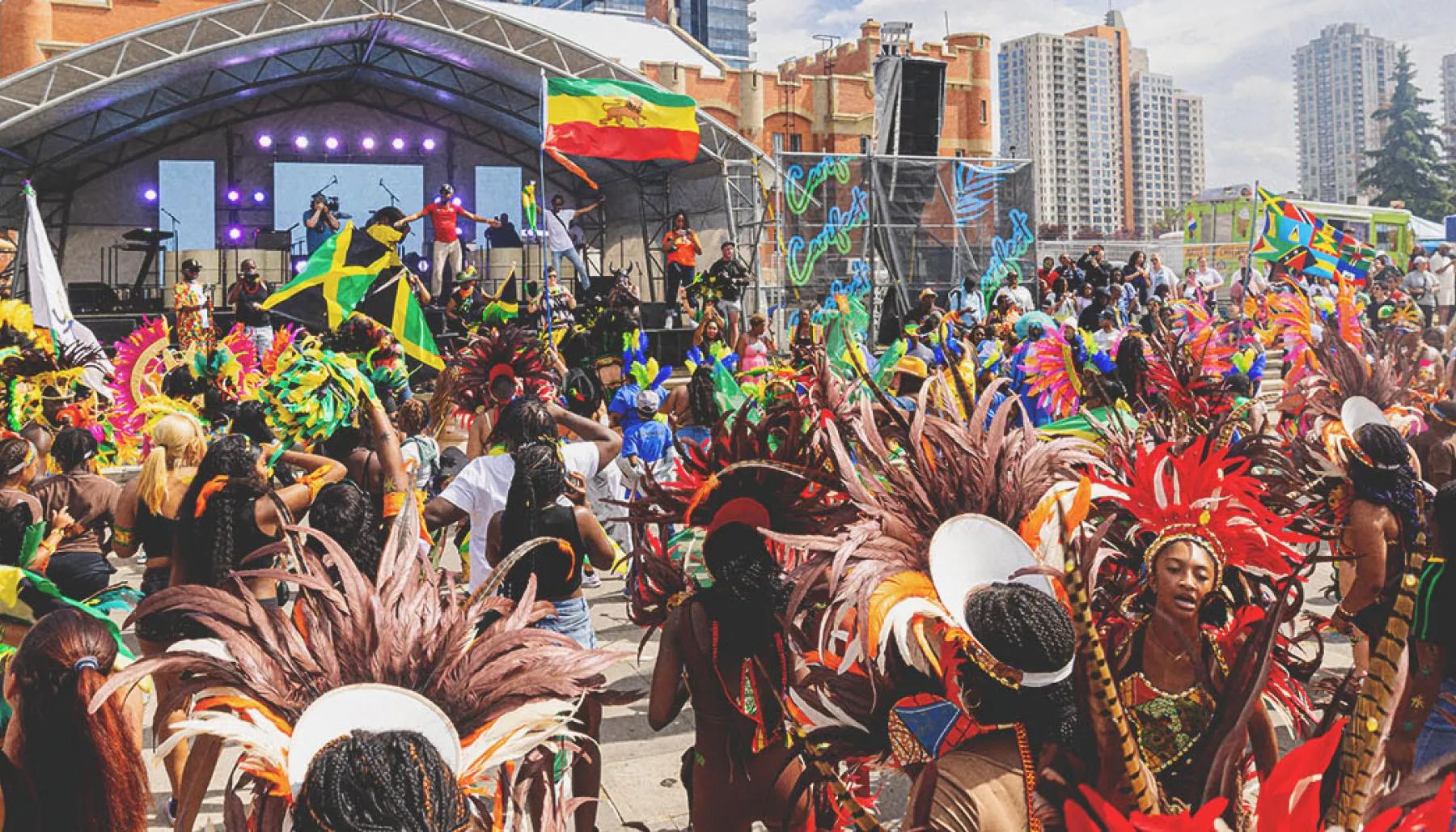 festive vibe at Carifest Calgary 