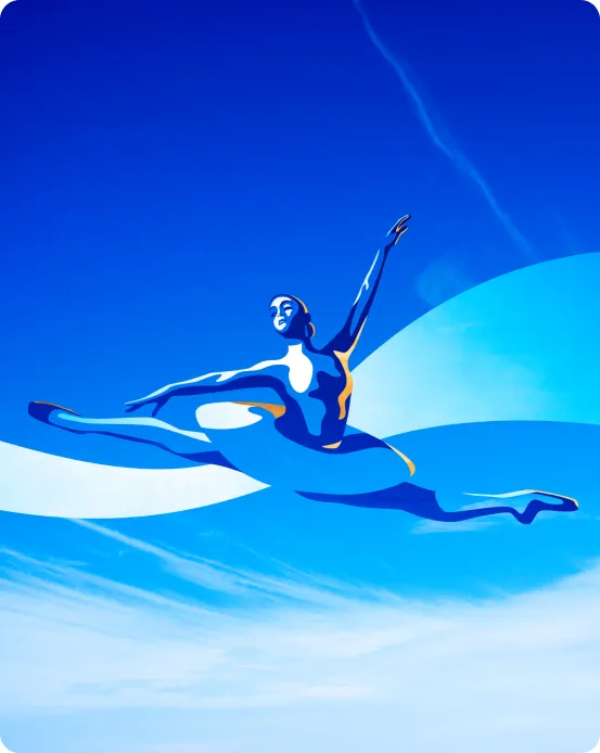 Blue Sky Dancer