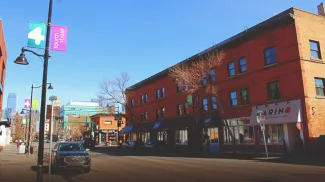 4th Street in Calgary's Mission Neighbourhood