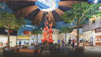 CrossIron Mills Mall Interior