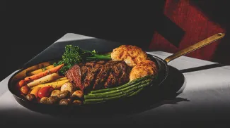 Steak Dinner at Caesar's Steakhouse
