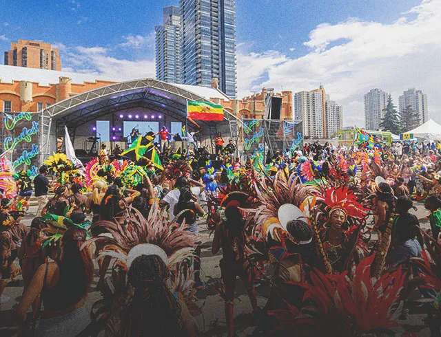 festive vibe at Carifest Calgary 