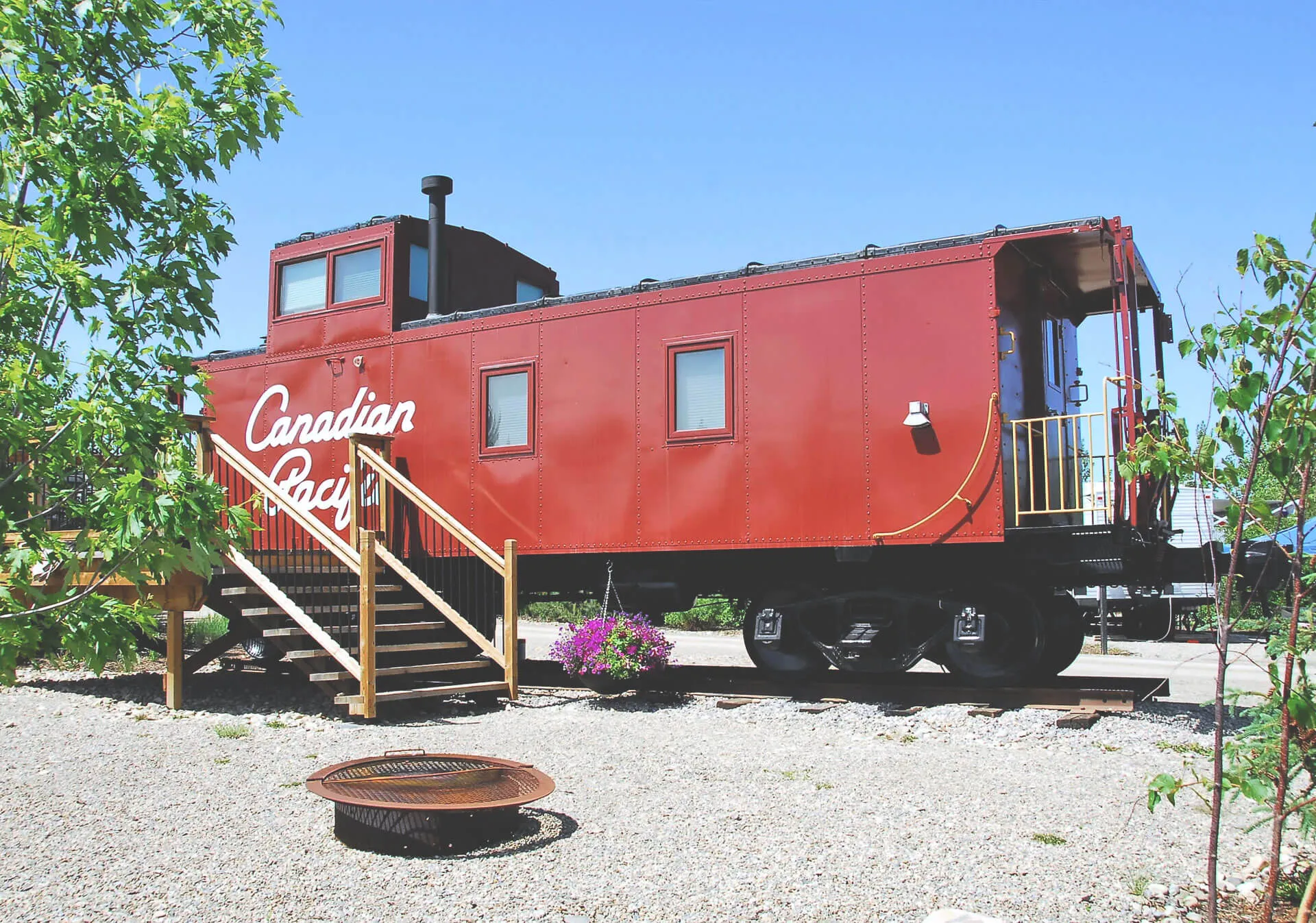 Locomotive at Aspen Crossing