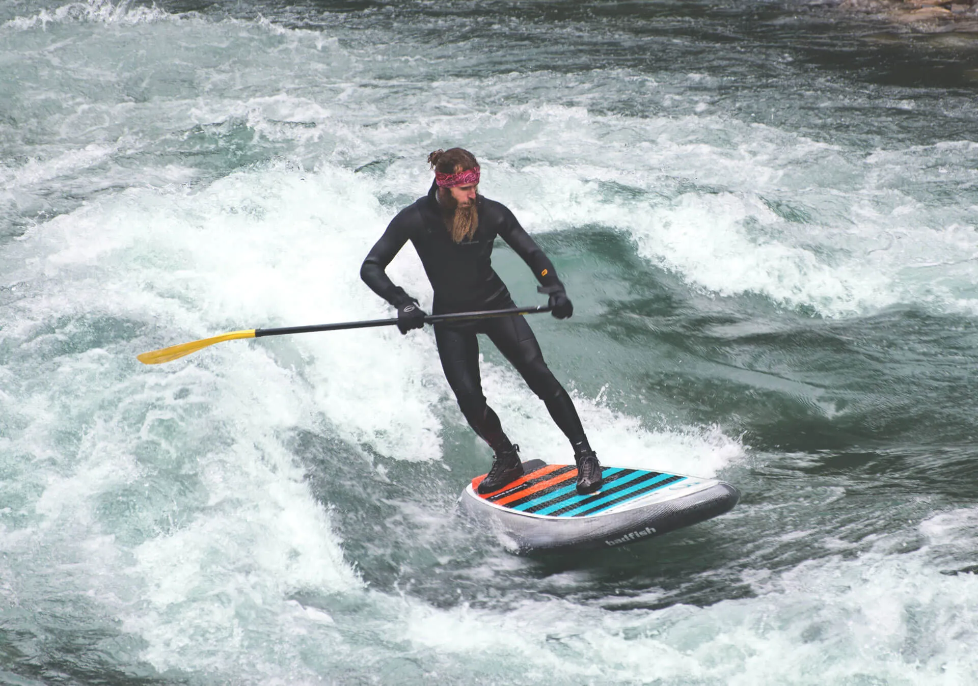 Man surfing in Alberta