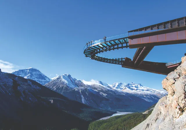 Glacier Skywalk in Jasper